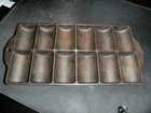 GRISWOLD CAST IRON FRENCH ROLL PAN NO 11 950 A Erie PA USA