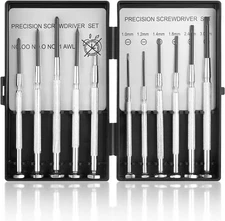 11PCS Small Precision Screwdriver Set Mini Screw Driver Set Kit 6 Different Size