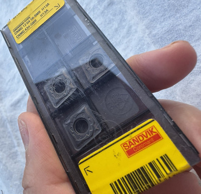 Sandvik Carbide Turning Insert CNMG 434-SMR H13A Indexable Inserts Pack