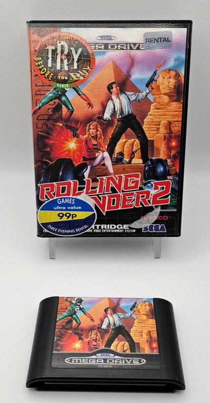Rolling thunder 2 | Sega Mega Drive Game Boxed Tested & Working PAL