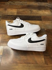 Nike Air Force 1 x Supreme Low Box Logo - White for Sale