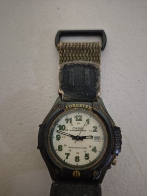 Casio FT500WC-1BV, Forester, Illuminator Watch, Black Strap, Date, 100 Meter WR