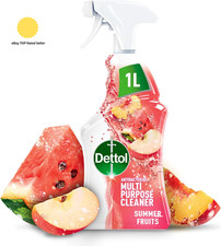 Antibacterial Cleaning Spray Summer Fruits 1L 6.44 per litre