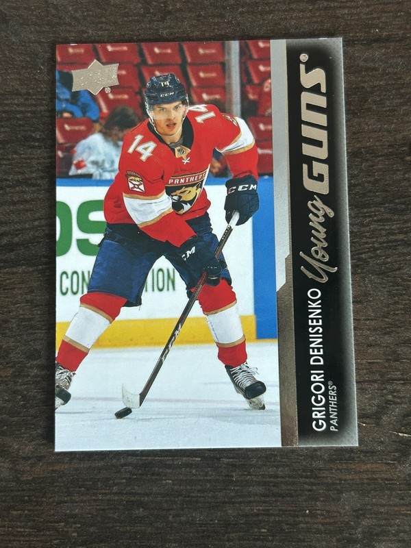 Grigori Denisenko 2021-22 Upper Deck Series 2 #491 Young Guns (RC)
