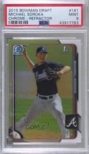 2015 Bowman Draft Chrome Refractor Mike Soroka Michael #181 PSA 9 MINT 4al
