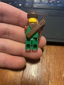 LEGO Red Forestman Minifigure - Vintage Castle 6103 6066 6042