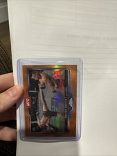 2025 Topps Chrome UFC Carlos Prates #40 Orange Refractor /25 (RC)