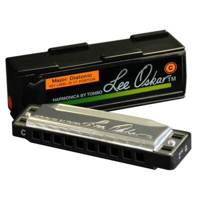 Lee Oskar Major Diatonic Blues Harmonica Key OF B E A D G C F & FLAT Lo Hi
