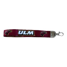 NCAA ULM Louisiana Monroe Warhawks Double Sided Wristlet Lanyard