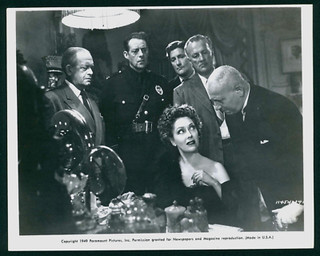 "SUNSET BOULEVARD" ORIGINAL PHOTO GLORIA SWANSON ERICH VON STROHEIM VF 1950