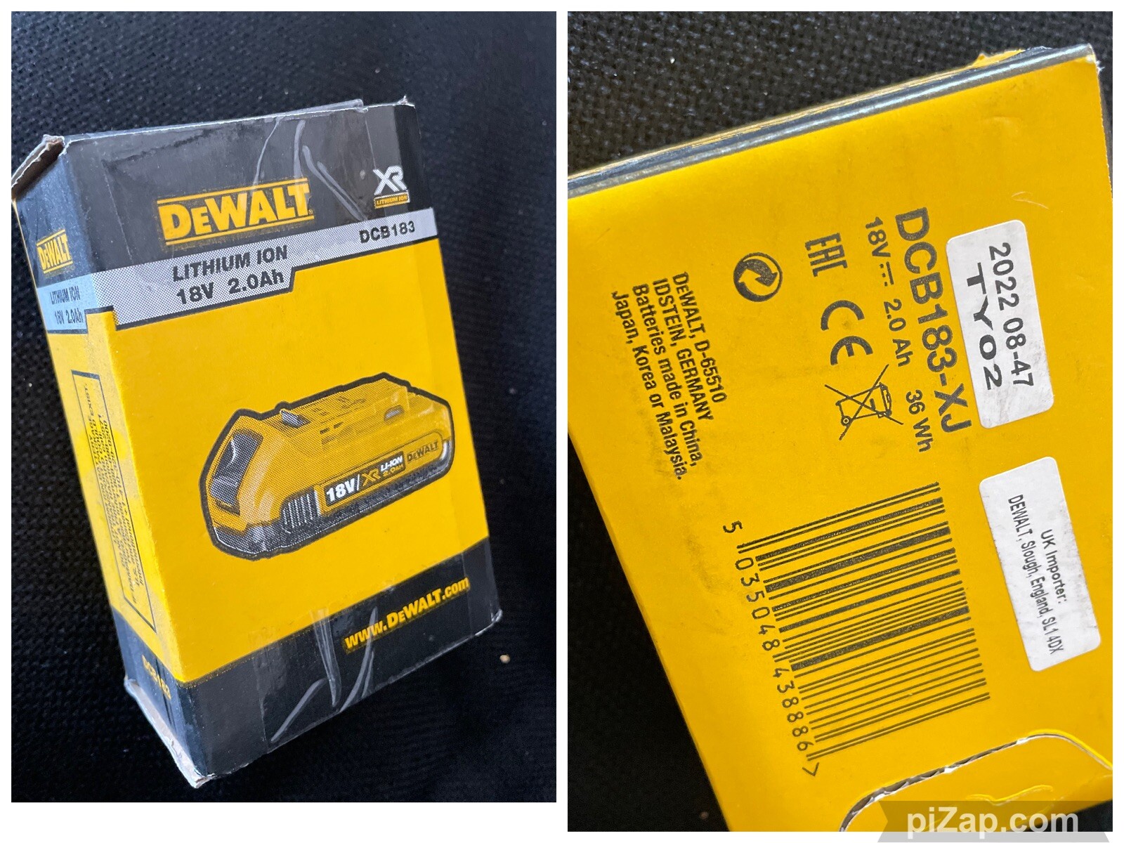 DEWALT DCB183 Batterie 18V XR 2Ah : Technologie et Fiabilité