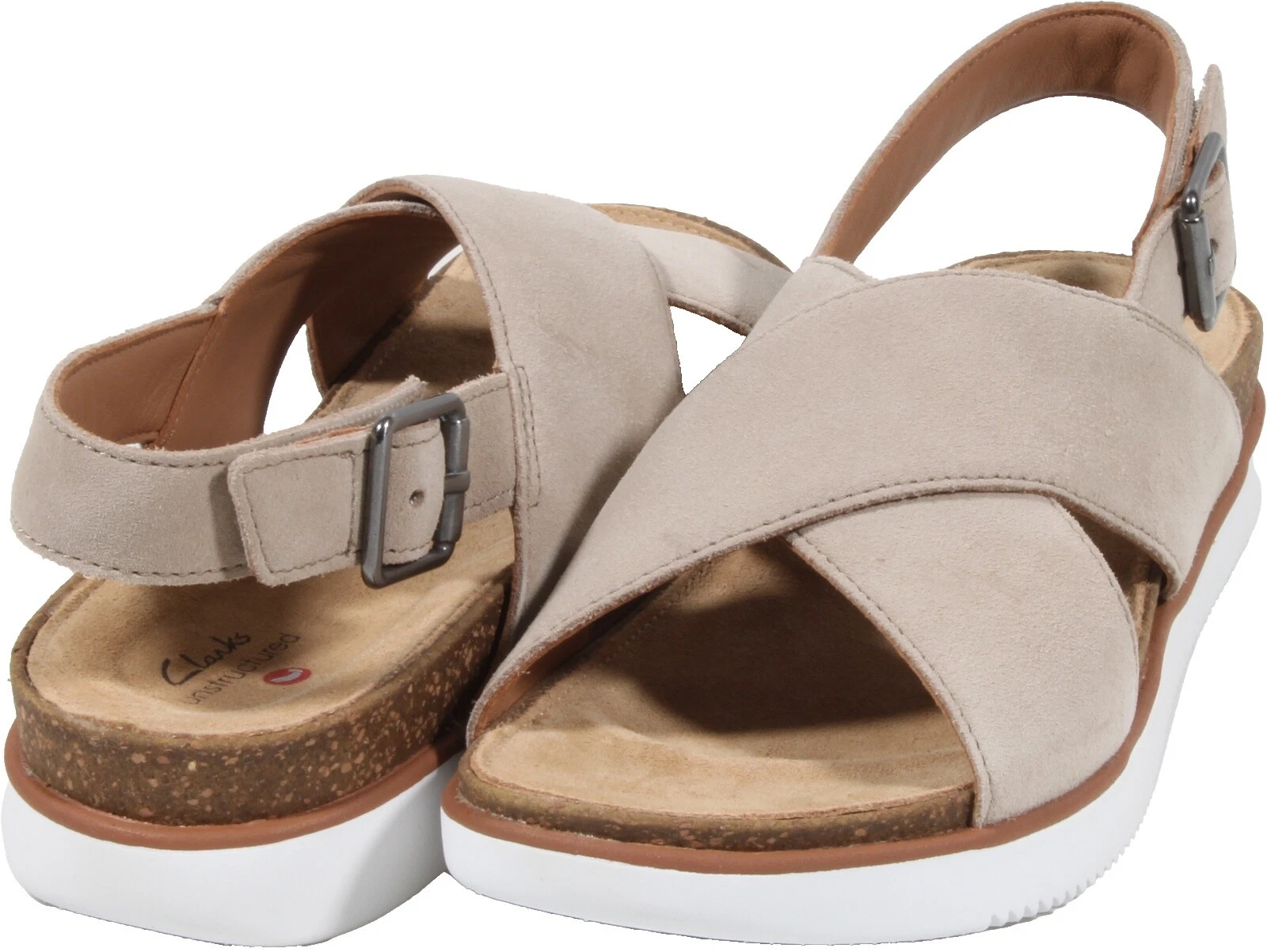 Sandalias Informales de Gamuza Clarks para De mujer