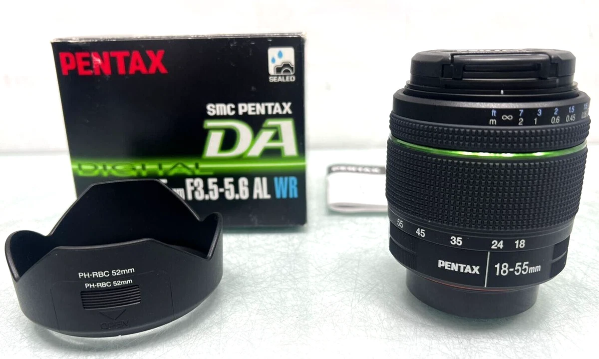 Preços baixos em Lentes de câmera Pentax DA Pentax 18-55mm Focal