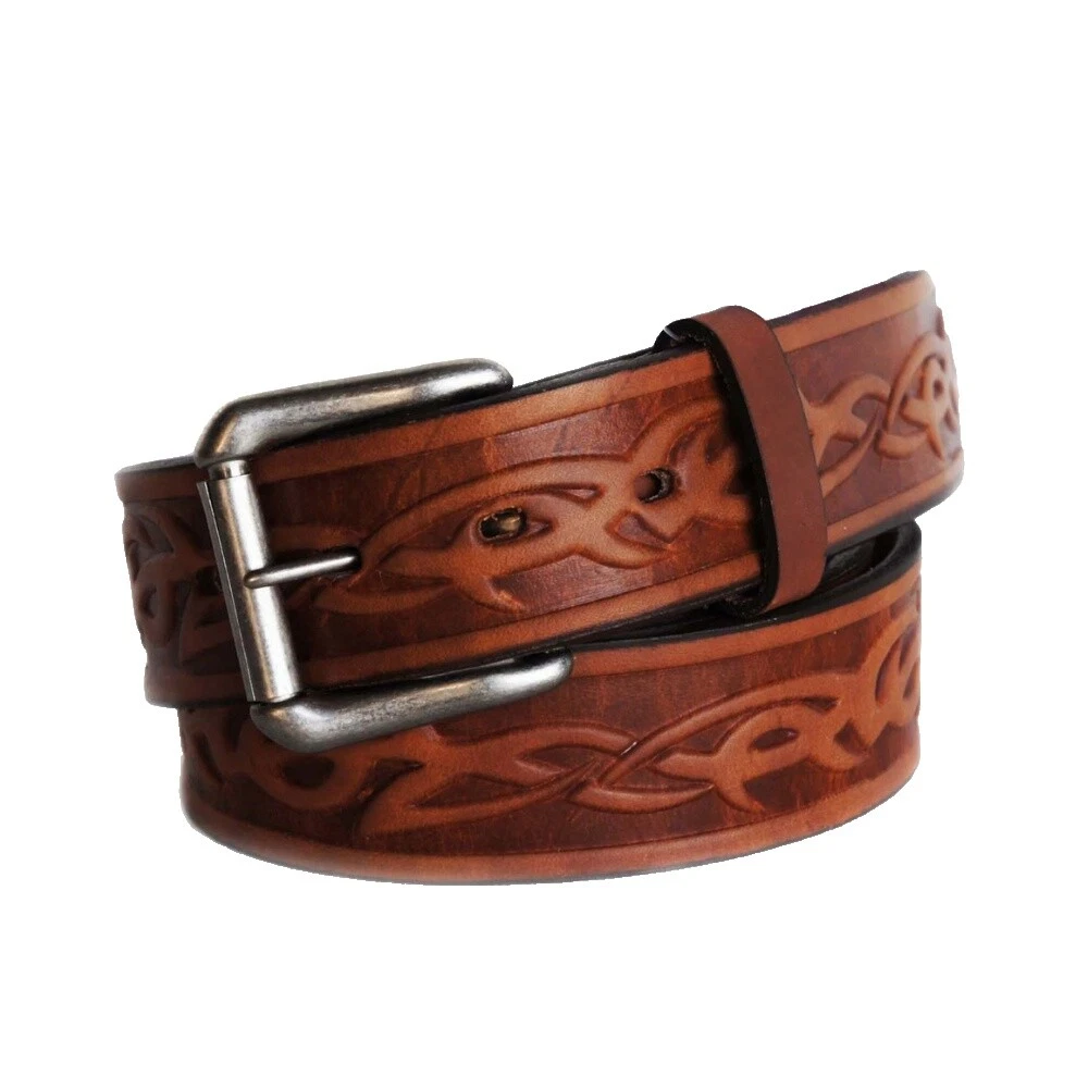 USA Leather Leather Belts for Men