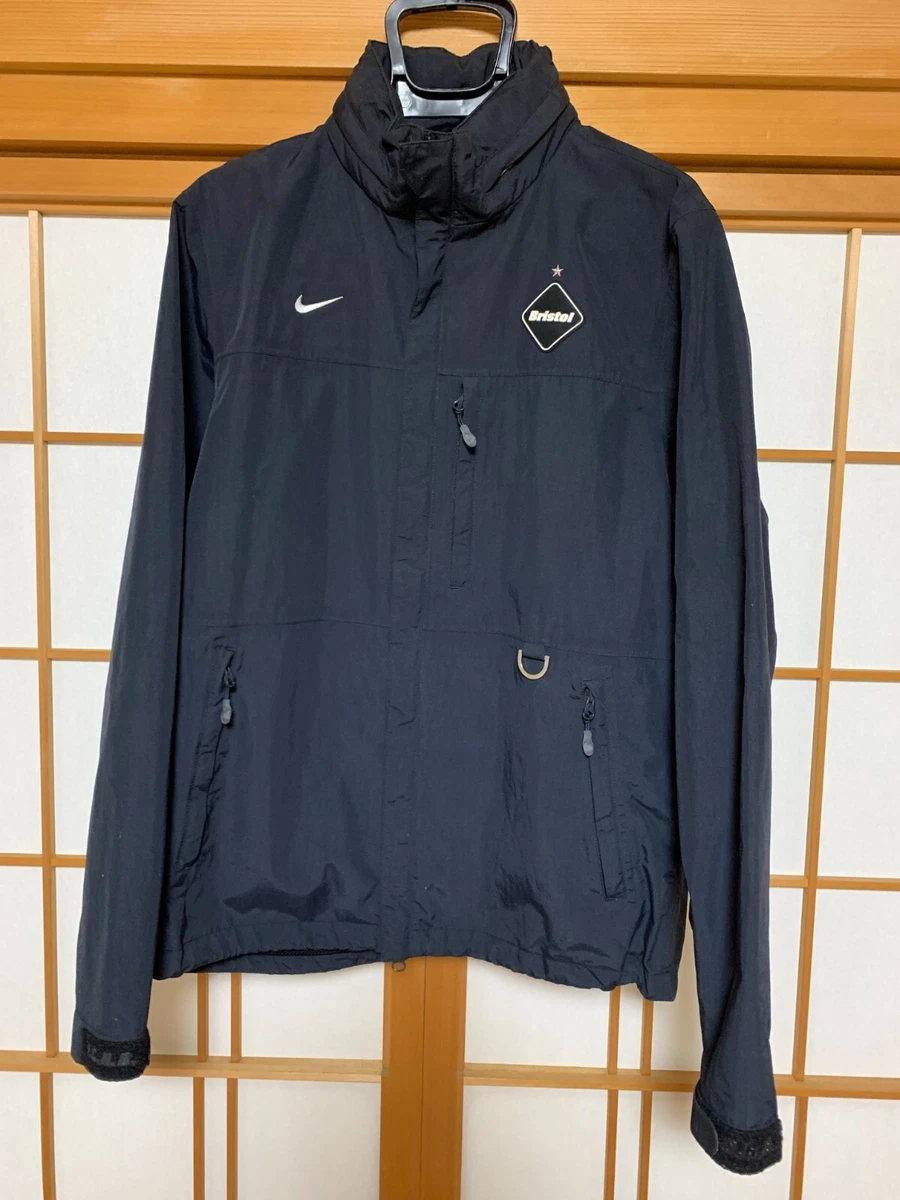 NIKE x Mastermind JAPAN x F.C.R.B. WARM UP Hooded Jacket Black Chest 21.3 inch M
