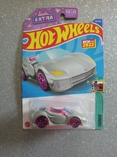 Hot Wheels Barbie Extra Car 1/64 Silver 2022 Kids Toy NEW 134/250 5/5