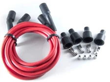 Dynatek Dyna Spark Plug Wires Set Red Silicone 7mm Copper Core DW300 DW-300