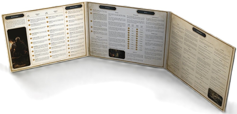 Dark Souls RPG: GM Screen | Official RPG Game Master Screen New