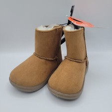 Wonder Nation Girls Winter Boots Size 3 brown