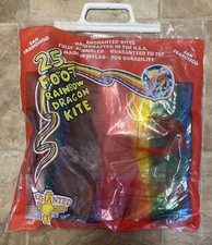 Vintage Enchanted Kites Rainbow Dragon Lite 25  Tail Made In USA     