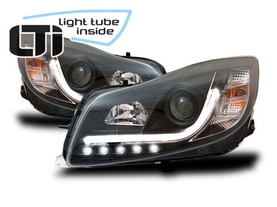 Spotlight LED magnifying glass mini de zi LTI tub de lumină for Opel Insignia 08-12 negru T