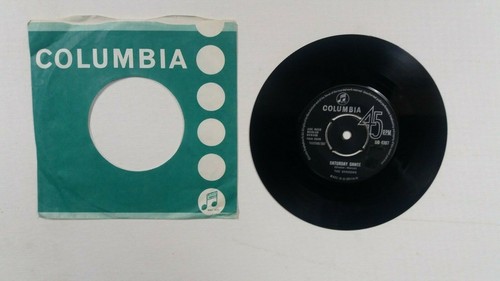 The Shadows 7" single - Lonesome Fella / Saturday Dance (RARE BLACK LABEL) - Picture 2 of 2