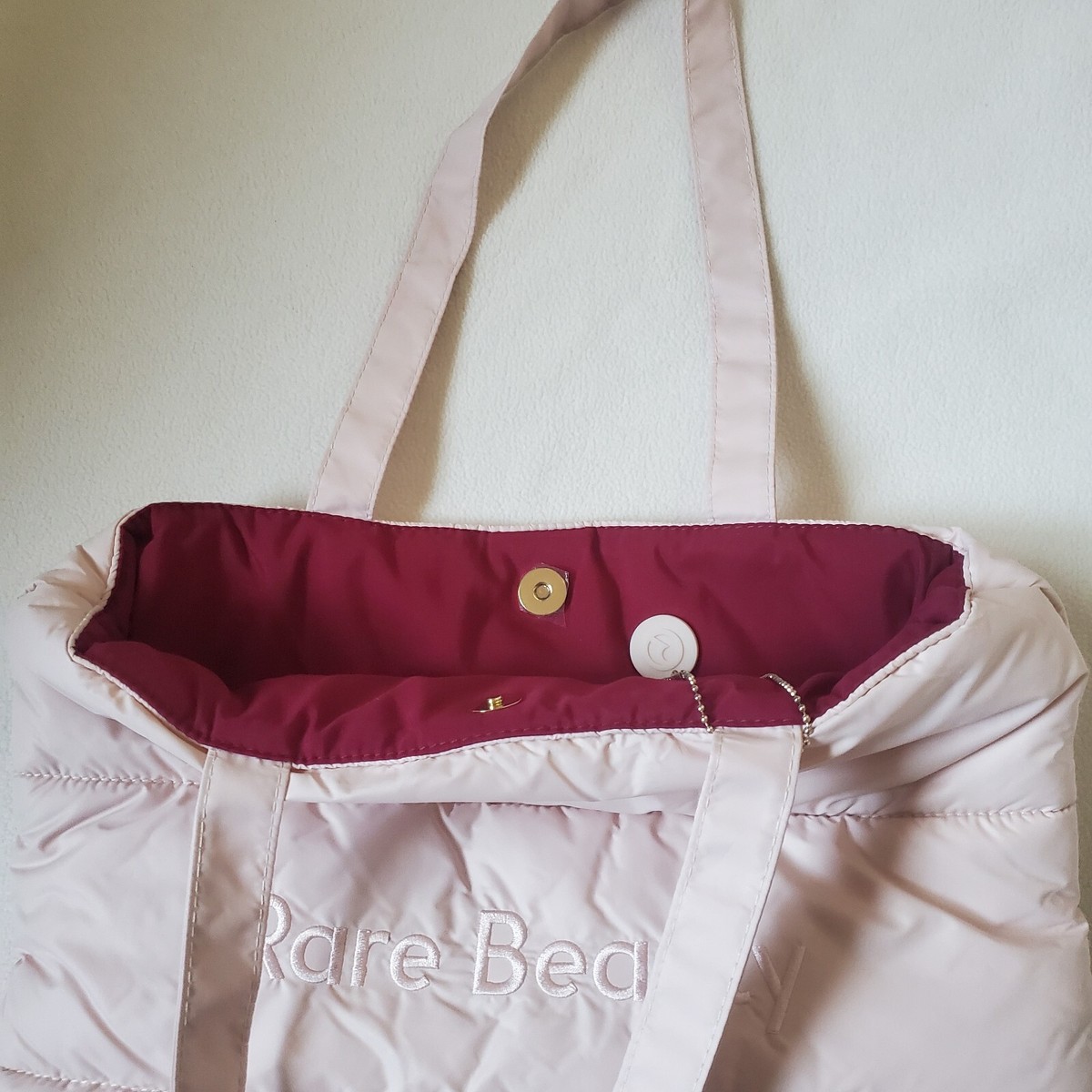 NWT Rare Beauty by Selena Gomez Puffy Tote Bag Bundle Rare Beauty by Selena Gomez Puffy Tote Bag NEW, Charm  main image 4