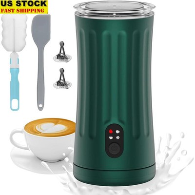 4-in-1 Electric Milk Frother Steamer Automatic Foam Maker Quiet Coffee Tools New