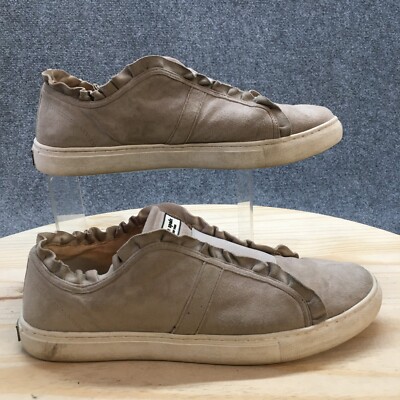 Kate Spade Shoes Womens 9 M Lance Fashion Sneakers Comfort Brown Leather Slip On