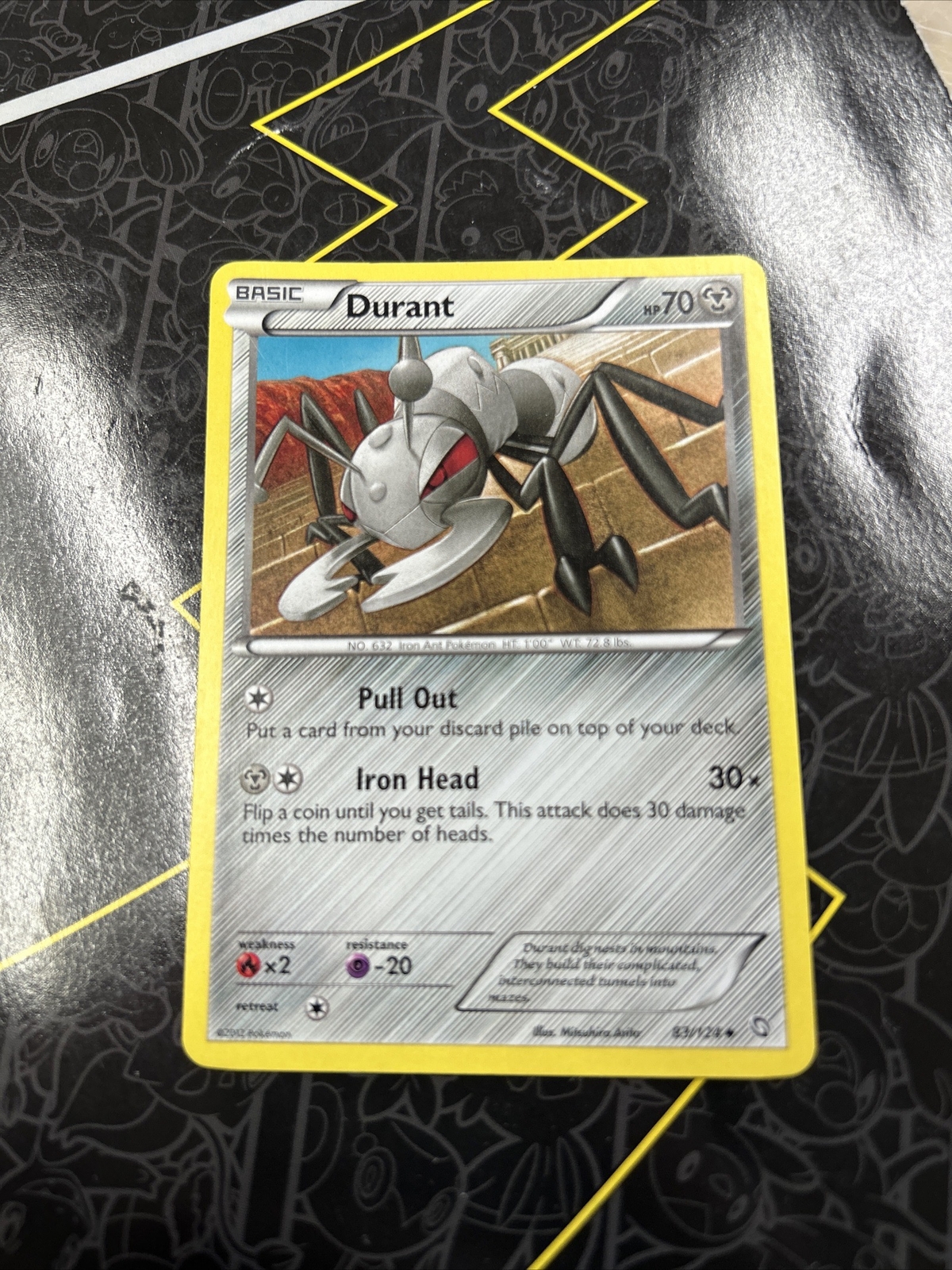 Durant 83/124 - Dragons Exalted - Uncommon - Pokemon Card TCG 2012