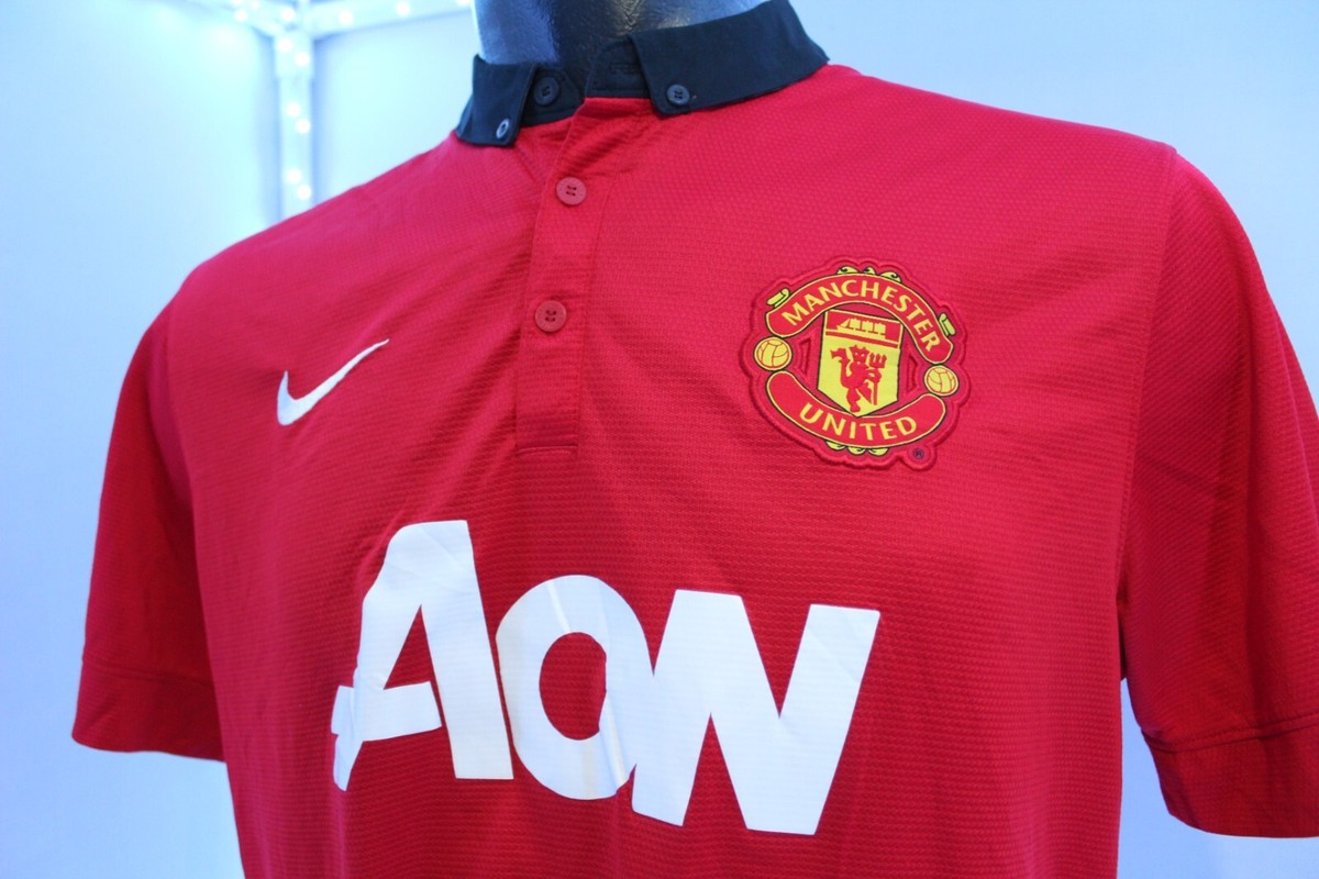 Manchester United jersey Authentic 100% Nike Jersey Size Xlarge