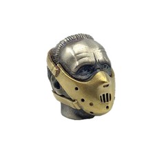 Mask Knife Lanyard Bead White Brass Bead Paracord Knife Pendant Lanyard Bead