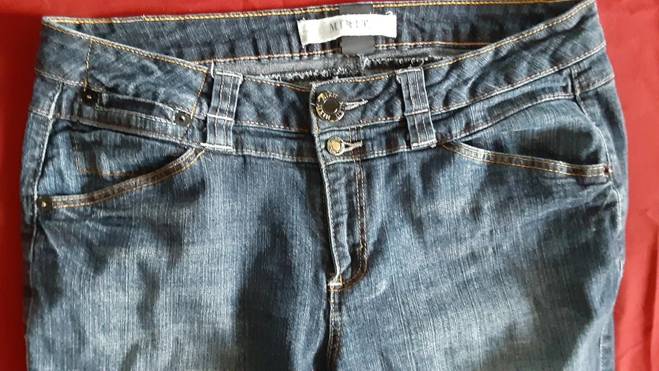 Pantalones de mezclilla para mujer Mixit talla 8 Foto 3 de 4