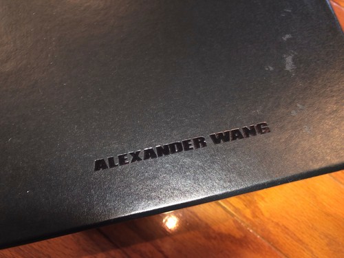 Alexander Wang Cicely beet white black Leather Pumps shoes heels embossed 37.5 - Picture 11 of 12