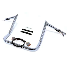 14" Prewired Drilled 1.25" Handlebar For 96-06 FLHT FLHTCI FLTRI FLHTI FLHX FLHX