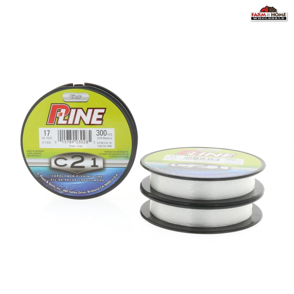 P-Line C21 Copolymer Fishing Line