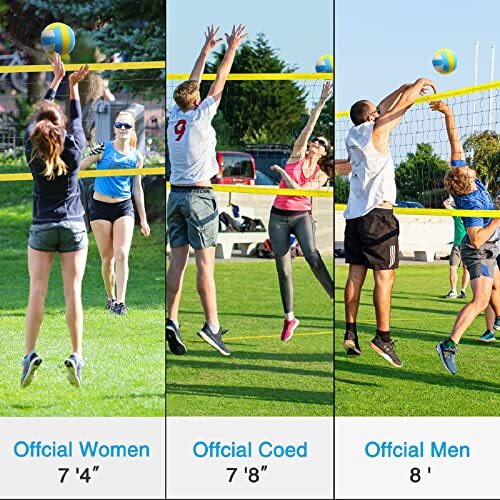 Outdoor Portable Volleyball Net Set System - Quick & Easy Setup Adjustable - Picture 7 of 7