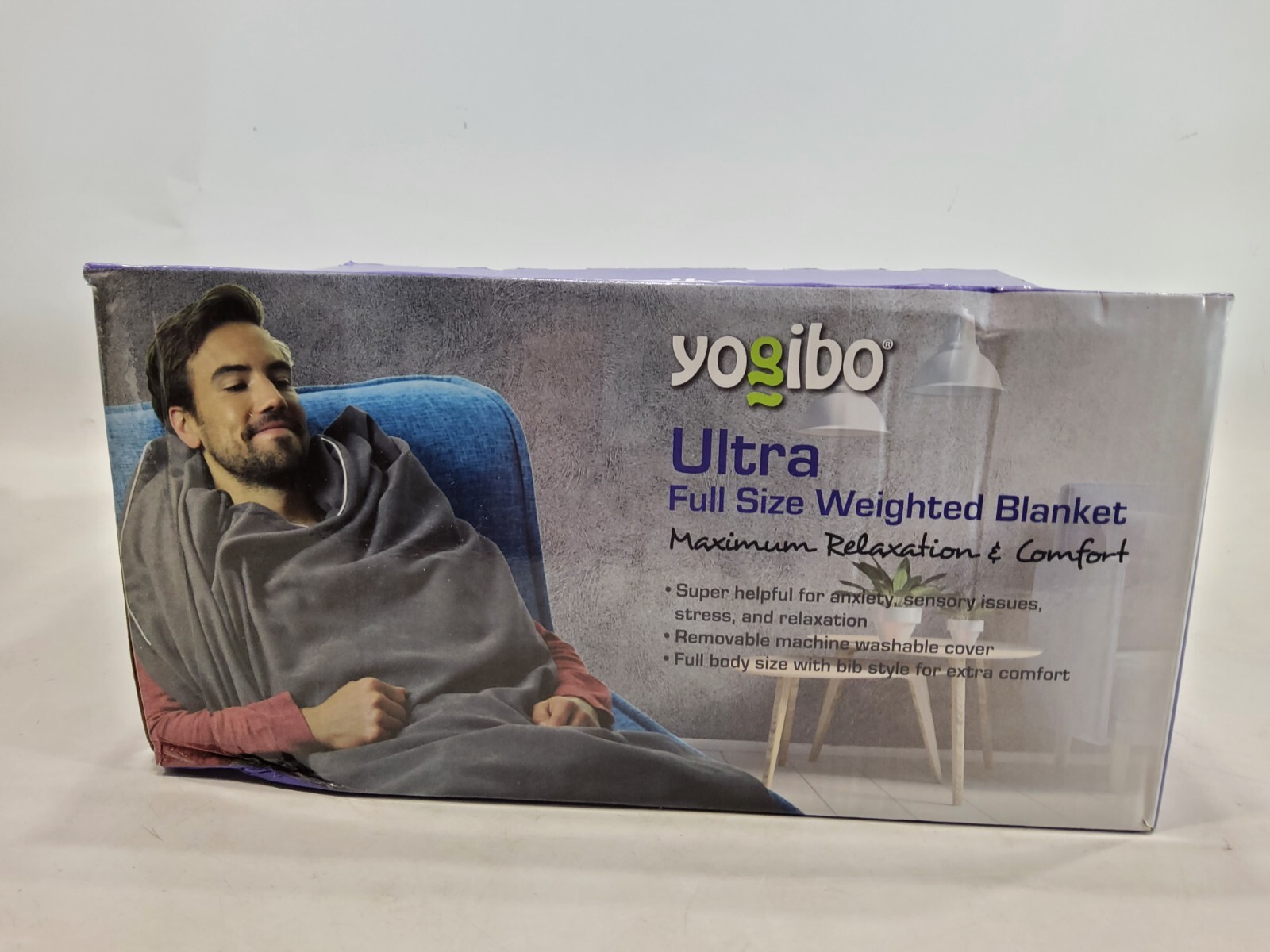 Yogibo Ultra Weighted Blanket Microwavable for Warmth Full Body Size NEW |  eBay