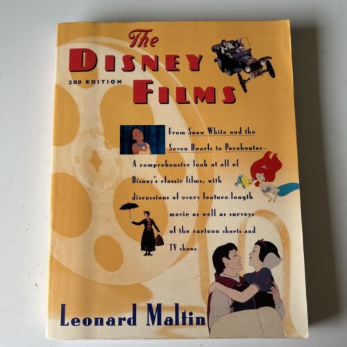 Filmy Disneya Leonarda Maltina (1995, wydanie kieszonkowe, poprawione) 3. edycja - NOWE - Zdjęcie 1 z 5