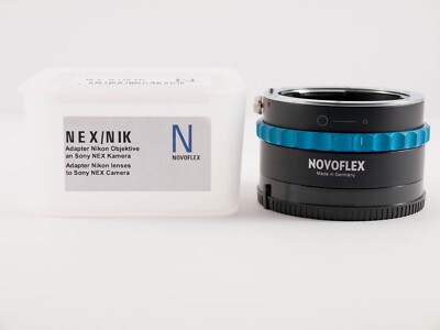 Novoflex マウントアダプター　Nik→NEX(E) Amazon.com : NOVOFLEX Adapter Compatible with Sony E-Mount Camera