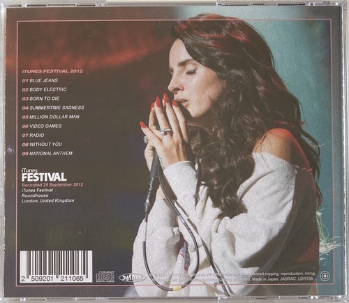 Lana Del Rey - iTunes Festival 2012 (Japan Import) (1CD) - Picture 3 of 3