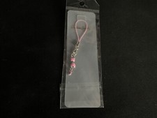 CUTE DANGLE KITTY CRYSTAL CHARM CELL PHONE NEW
