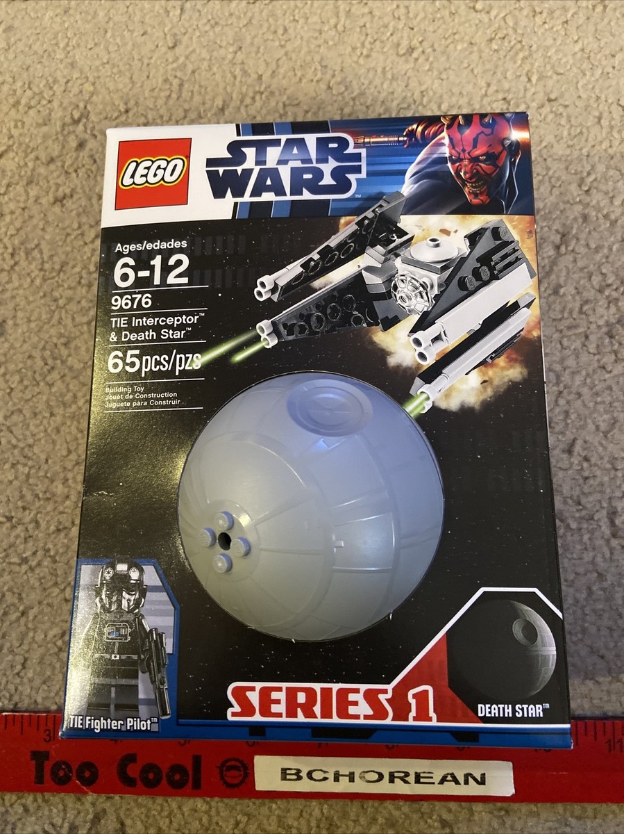 Lego 9676 Star Wars Planet TIE Interceptor & Death Star Series 1