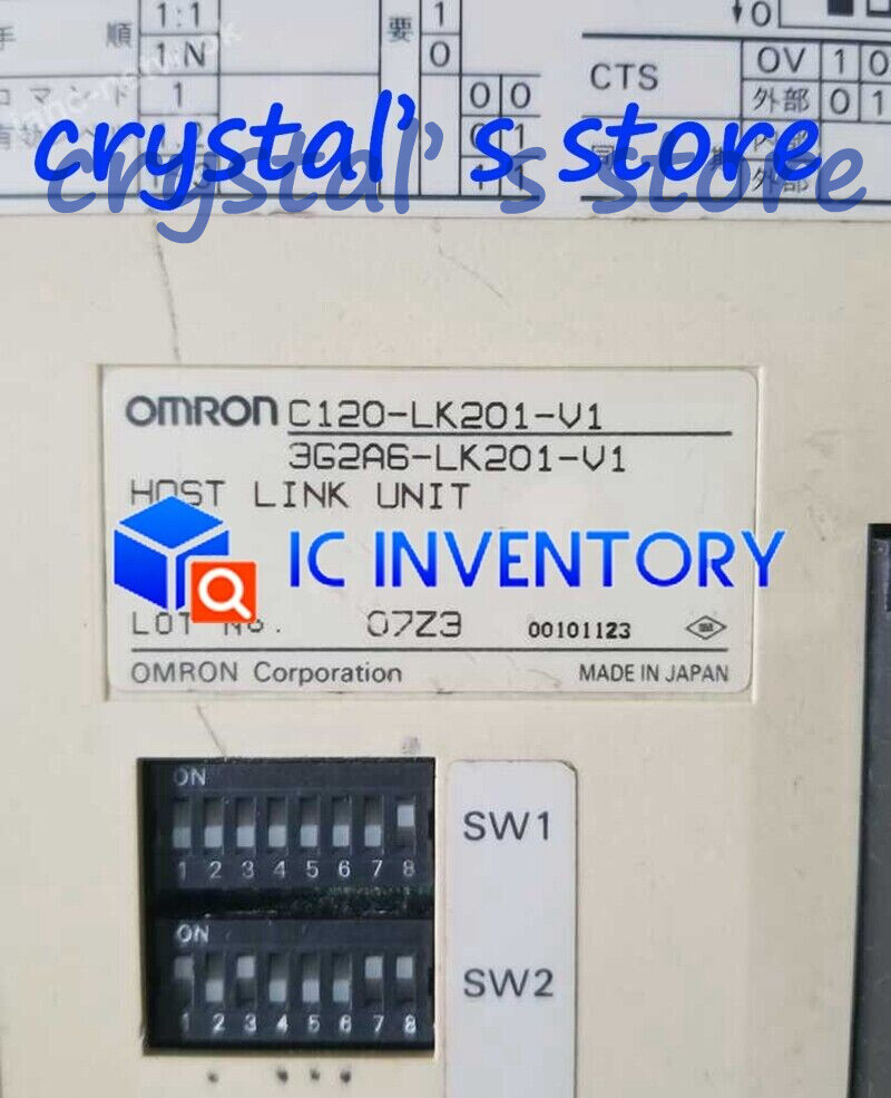 オムロン C120-LK201-V1 1set 1PCS Used C120-LK201-V1 OMRON communication module Tested in Good