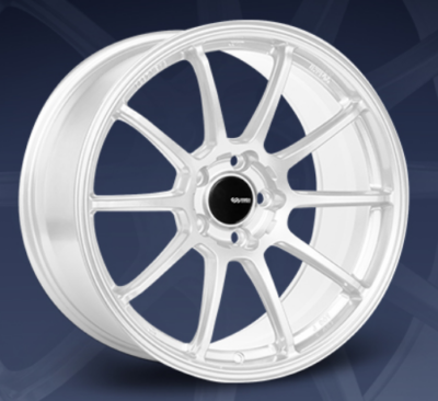 エクリュ38 Enkei 543-895-6538WP Triumph 18x9.5 +38 White 5x114.3 Wheel | eBay