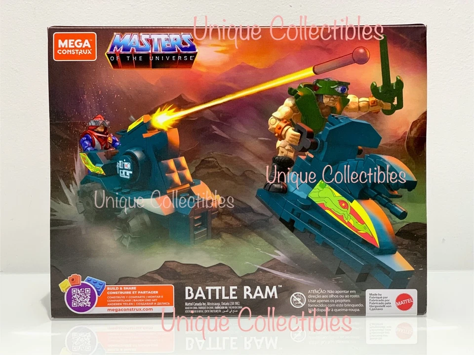 Mega Construx Masters of the Universe Battle Ram Tri-Klops Mekaneck Brand New - Image 2 of 4