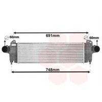 VAN Wezel LadeluftküHler LuftgeküHlt Aluminium FüR Iveco Daily V 28004129