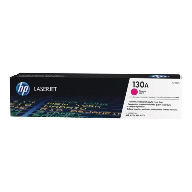 Toner magenta HP 130A CF353A d'origine pour imprimante Color LaserJet Pro M176n