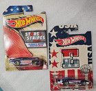 Hot Wheels Stars & Stripes 1:64 Diecast Plymouth Duster Thruster & '69 Corvette — photo 1