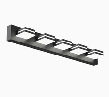 36" Vanity Light Over Mirror, 5-Light Modern Bathroom Light Fixture with Rotatab